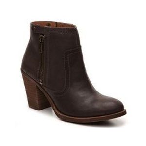 Leather Lucky Brand Booties